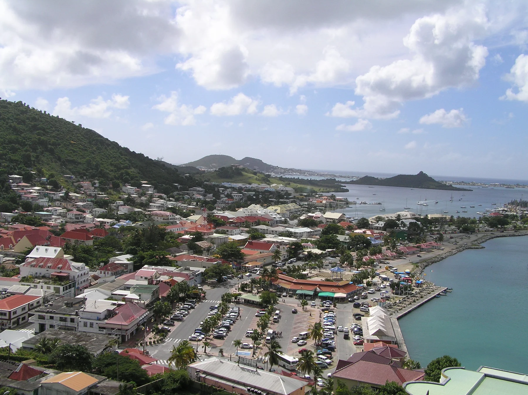 Marigot waterfront, Saint Martin